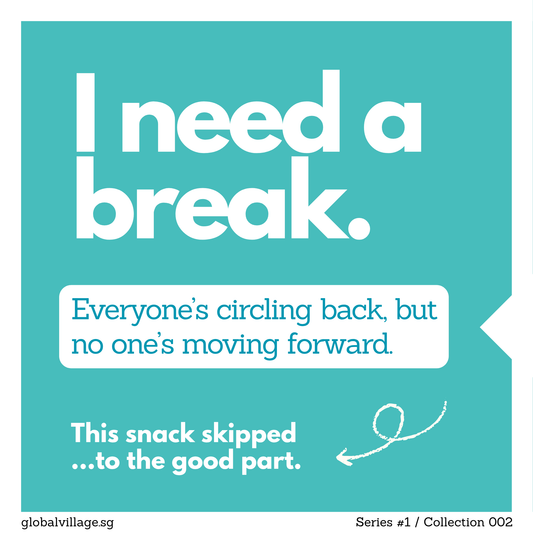 I Need a Break: Everyone’s circling back, but no one’s moving forward. This snack skipped to the good part.