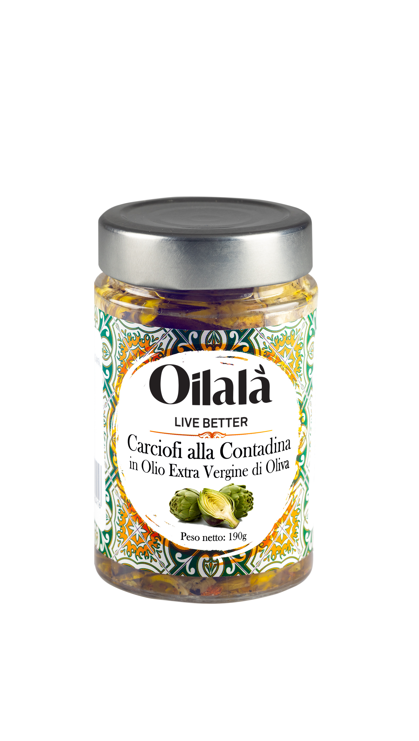 Oilala: Farmer’s Artichokes in EVOO 190G