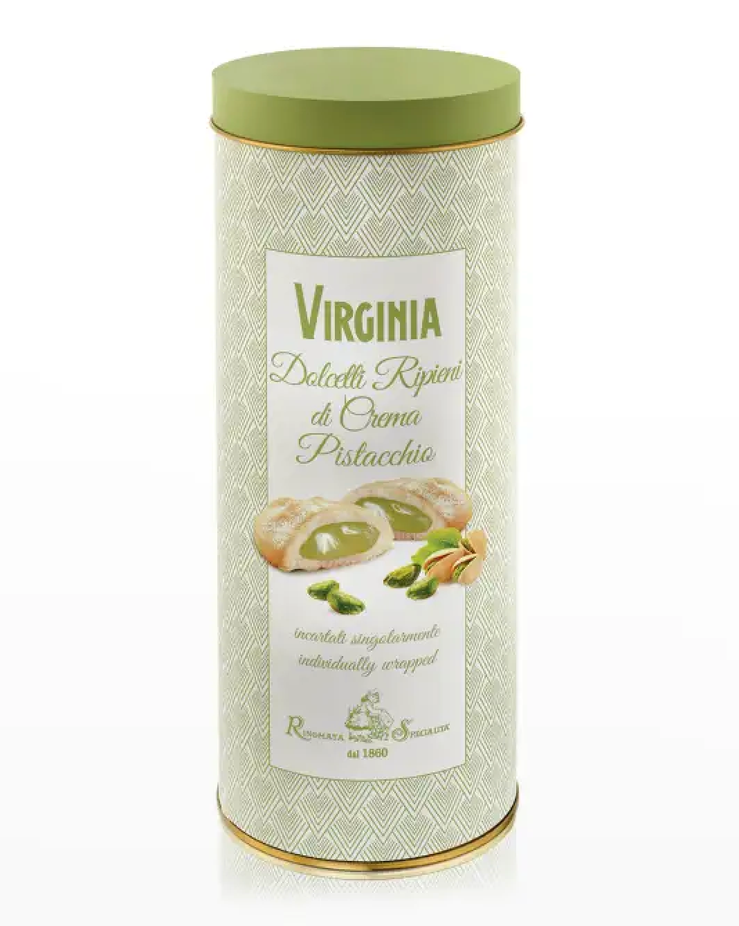VIRGINIA: Cookies filled with Pistachio Cream 160G