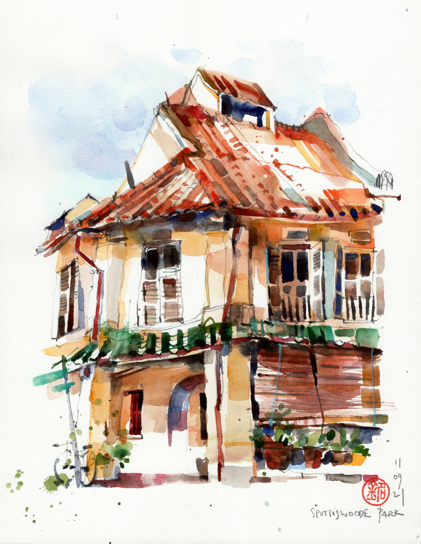 Spottiswoode Park: Quiet in the City