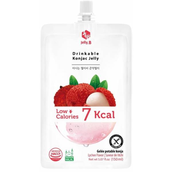 Jelly B Drinkable Konjac Jelly Peach 150ml