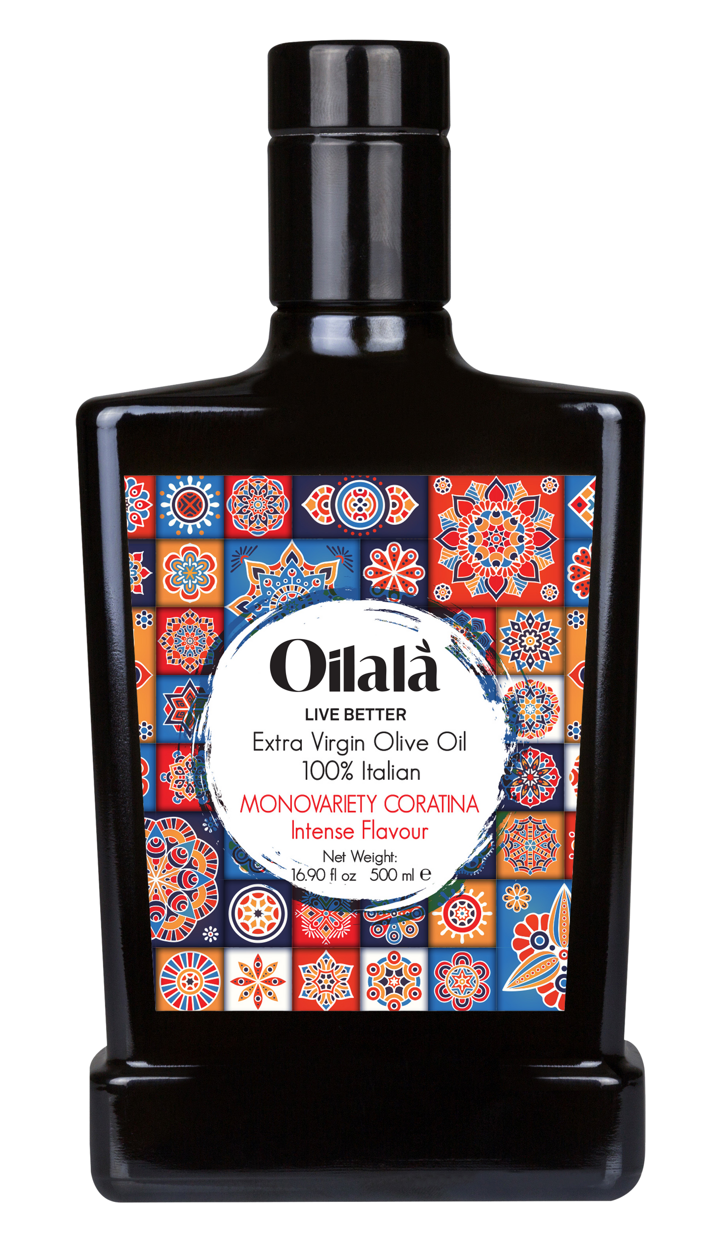 Oilala: Extra Virgin Olive Oil Intense Flavor Coratina 500ML