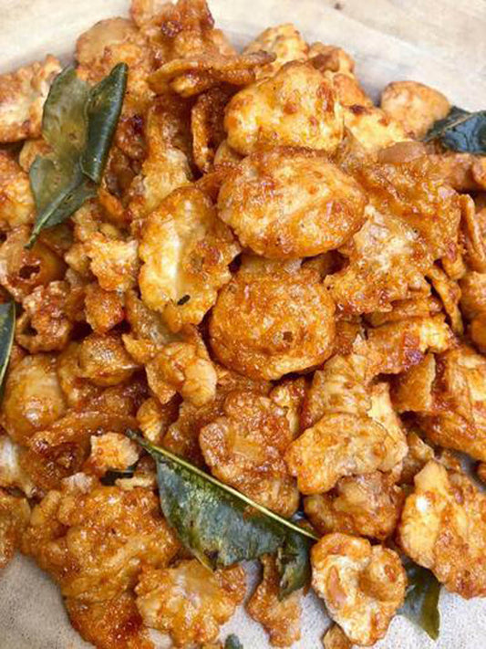 Melinjo Crackers with Kaffir Lime Leaves – Handcrafted Indonesian Snack | Reduced Sugar, Vegetarian, Halal