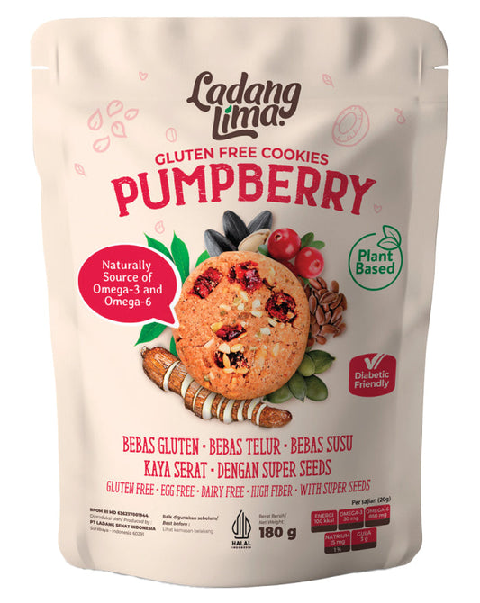 Ladang Lima Pumpberry Cookies 180g