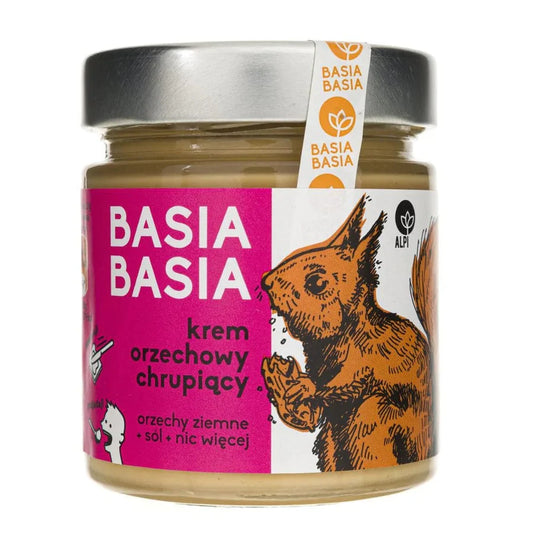 Basia Basia Classic roasted peanuts butter 195g