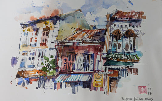 Tanjong Pagar Road: Neon & Nostalgia