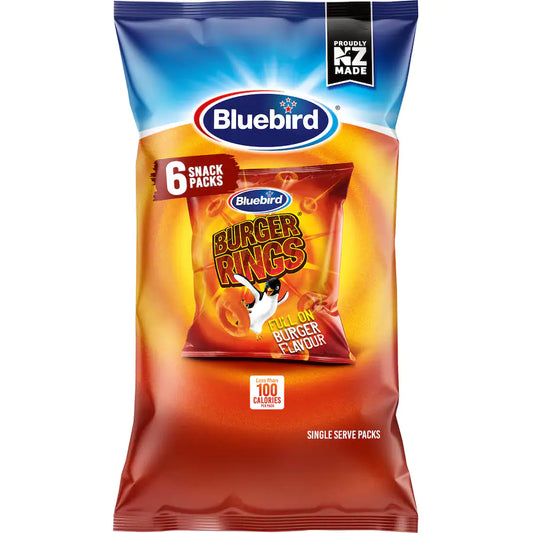 Bluebird Burger Rings 6pk 108g