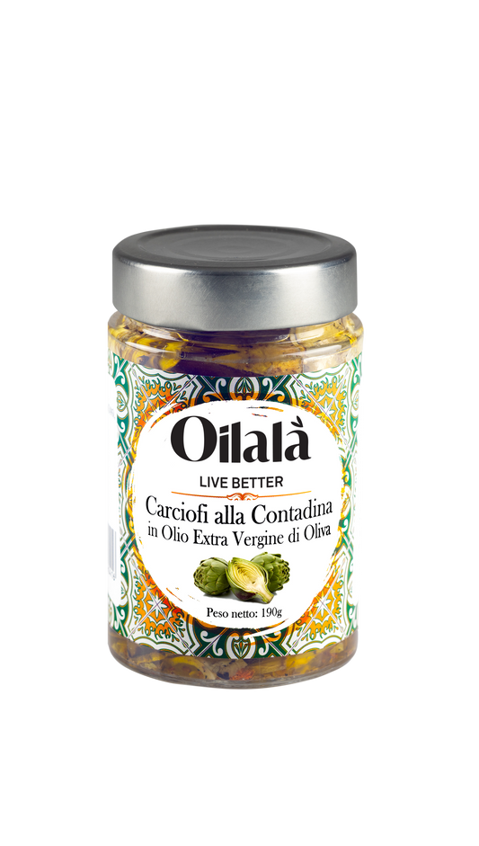 Oilala: Farmer’s Artichokes in EVOO 190G