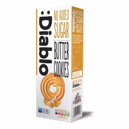 Diablo No Added Sugar Butter Cookies 135g