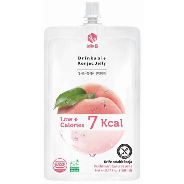 Jelly B Drinkable Konjac Jelly Peach 150ml