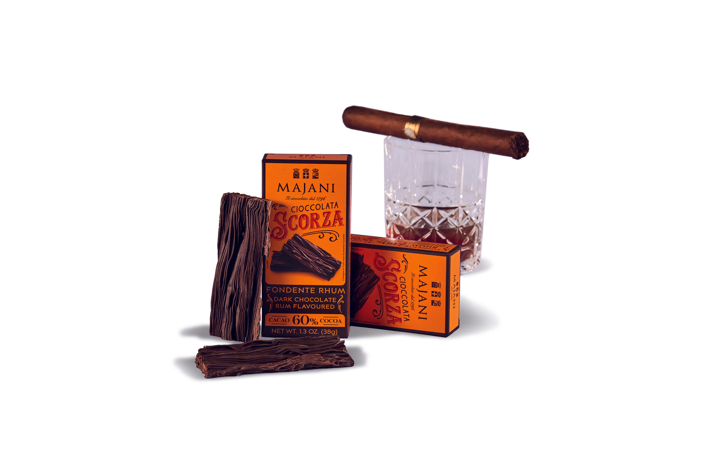 MAJANI: Legendary Scorza with Rum 38g