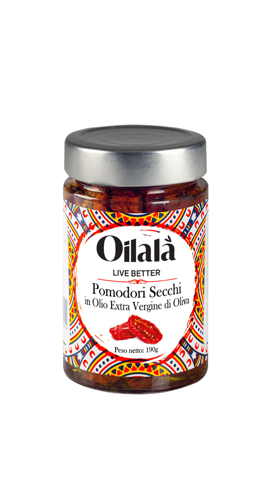 Oilala: Sun Dried Tomatoes in EVOO 190G