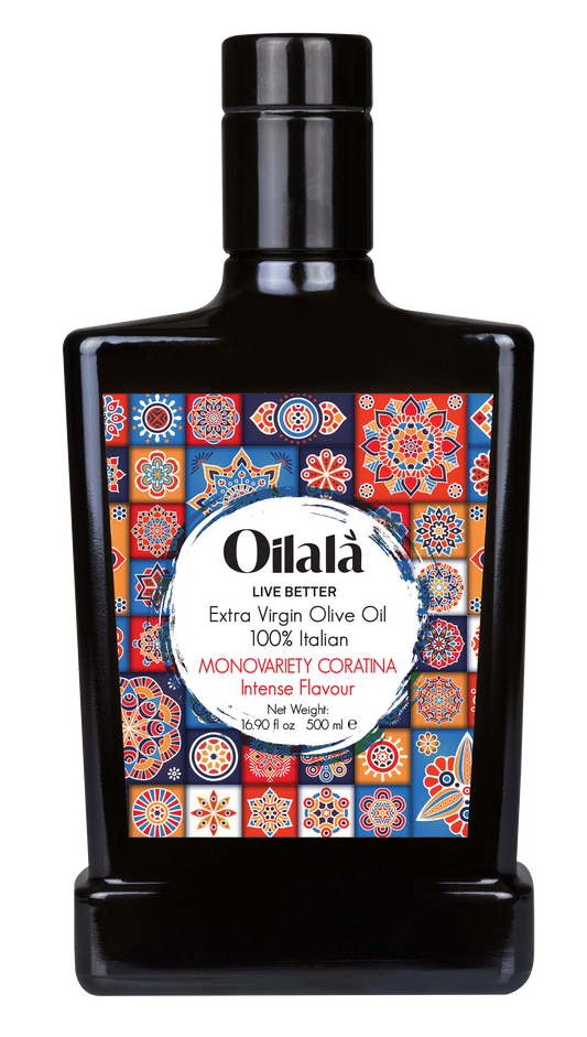 Oilala: Extra Virgin Olive Oil Intense Flavor Coratina 500ML